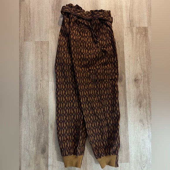 Adidas IVY PARK Brown Patterned Cargo Pants - Picture 3 of 12